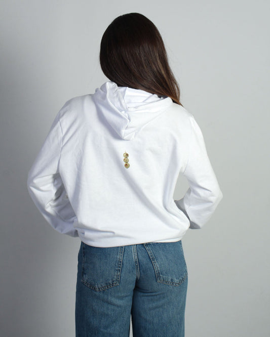Dirty Martini Cocktail Club Hoodie - Blanco