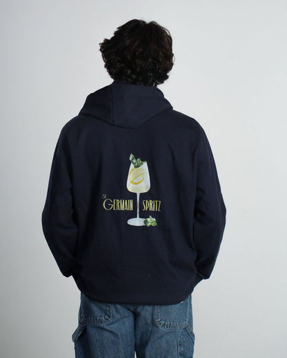 St Germain Spritz Classic Hoodie - Navy Blue