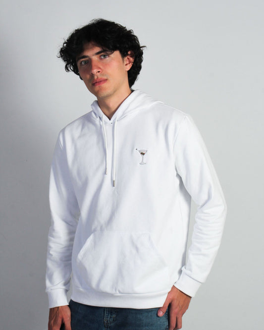 Dirty Martini Classic Hoodie - Blanco