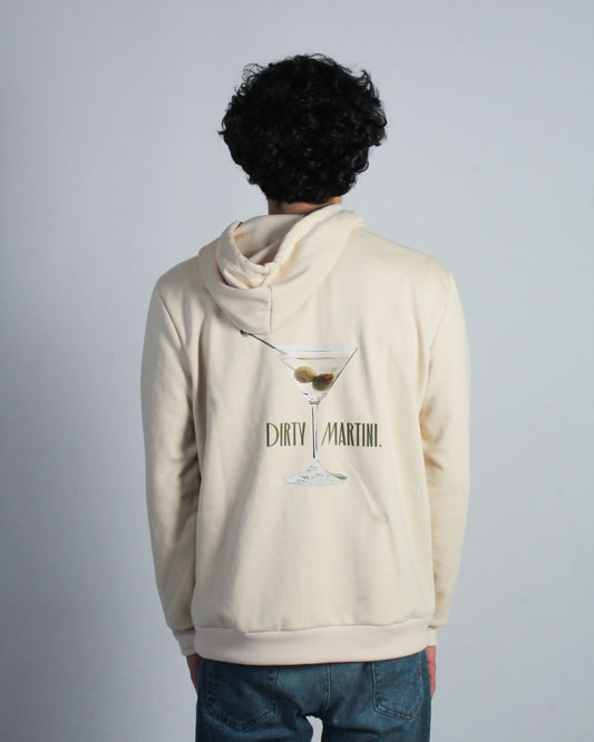 Dirty Martini Classic Hoodie - Beige